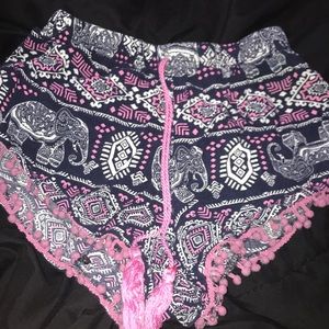 Cute patterned shorts